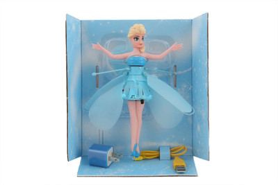 

Merchanteshop Frozen Flying Doll(Blue)