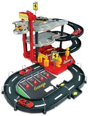 

Bburago Ferrari Race & Play Parking Garagemu(Multicolor)
