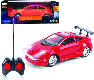 

TurboZ 1:16 R/C City Car Sedan- Red(27-7)(Red)