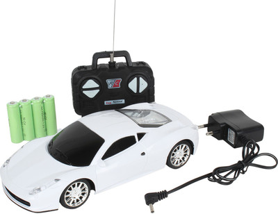 

Zeemon Remote Radio 4 Channel Control Car Rechargeable Battery(White)