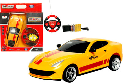Zest 4 Toyz Turbo Plus Jakmean Steering Control Car Plastic Diecast(Yellow)