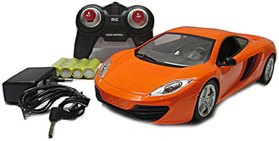

Webby Rechargeable Ferrari Style Remote Controlled Car(Orange)