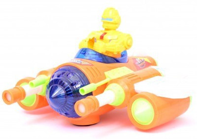 

MERATOY.COM BATTERY OPERATED FIGHTER PLANE(Orange)