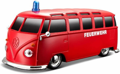 

Maisto Volkswagen Van Samba Feuerwehr 1/24 Remote Control Car(Red)
