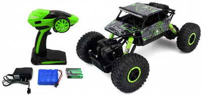 

ToysBuggy 1:18 4WD Remote Control Rock Crawler Rally Car(Green)