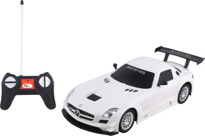 

Toy House Officially Licensed 1:24 Mercedes SLS AMG GT3 RC Scale Model Car, White(White)