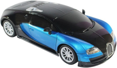 

Khareedi 5010 Bugatti Steering Model car R/C 1:16(Blue, Black), Black;blue