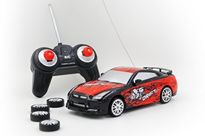 

DeluxeRC.com Super Fast Drift Champion R/C Sports Car Control Drifting(Red)