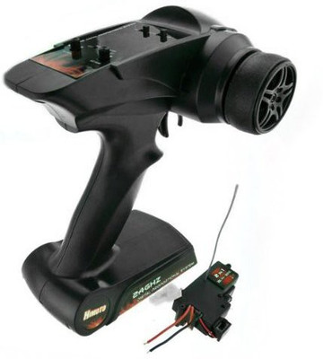 

Himoto 118 2.4Ghz 2Ch Transmitter & 3In1 Set For E18 Series(Black)