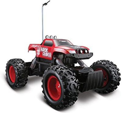 

Maisto Tech Red Radio Control Rock Crawler Rc Control Race Truck(Black)