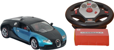 

Dream Deals Super Racing Car With 5.1 Sound System,1:14 Model With Gravity Sensor(Black & Light Blue)