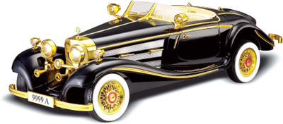 

Toys Bhoomi 1:5 Scale RC German Mercedes-Benz 500k Roadster - HUGE Vintage Cars(Black)