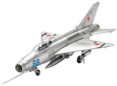 

Revell 03967Mig21 F13 Fishbed C172 Scale Plastic Model Kit(Grey)