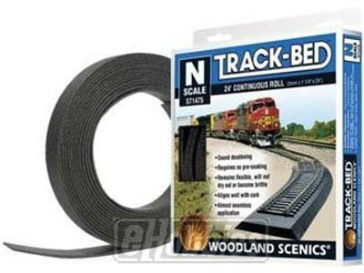 

Woodland Scenics N Scale Track-Bed Roll(Black)