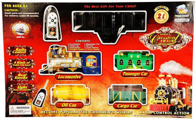 

Variety Gift Centre Remote Control R/C Train Toy(Multicolor)
