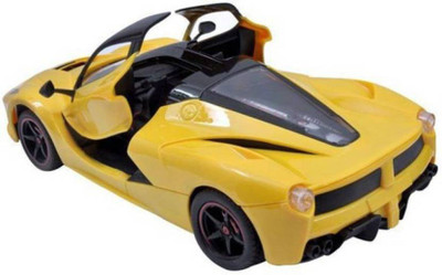 

ToySkool RC Ferrari Style Rechargeable Car 1:16 With Opening Doors (Yellow)(Yellow)