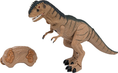 

Venus-Planet of toys Remote Controlled Dinosaur Forward Movement And Head Movement Fun Sound And Light AA Batteries Rc Toy For Kids Of Age 3+(Brown)