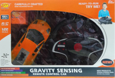 UV Global Gravity Sensing Remote Control Car(Orange)