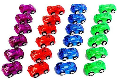 

Wenzy Pull Back Racer Cars(Pink, Red, Blue, Green), Blue;green;pink;red