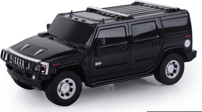 

ToySkool 1:16 Hummer SUV w Gravity Sensor Steering Rechargeable RC CarB (Black)(Black)
