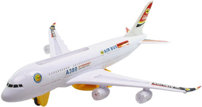 

kts khalsa toys and sales Battery Operated Airbus Plane for kids(Red)