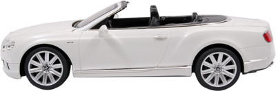 Toyhouse Radio Remote Control 1:12 Bentley Continetal GT speed convertible RC Scale Model Car(White)