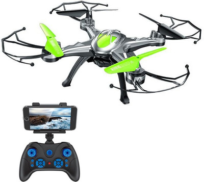 

Gift World 6 CH 6 Axis Gyro Wi-Fi FPV Real-time streaming HD Camera Drone(Green)