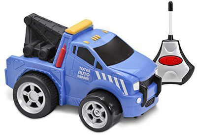 

Kid Galaxy Soft And Squeezable Radio Control Tow Truck(Blue)