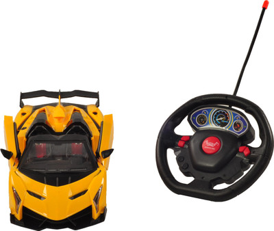 

Magic Pitara 5 Function Super Remote Control Car (Yellow)(Yellow)