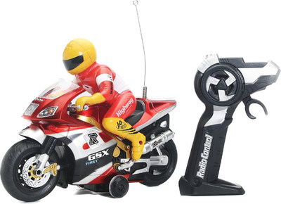 

A2B Crazy Motto Radio Control Bike(Multicolor)(Red, Yellow)