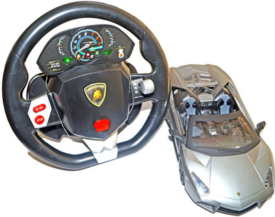 

Adraxx Hi-Tech Convertible Lamborghini with Steering Remote(Grey)