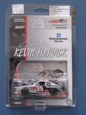 

Kevin Harvick Goodwrench Monte Carlo Diecast Car by Total Concept(Multicolor)