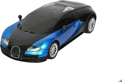 

Smilemakers Remote Controlled Rechargeable Stylish Bugatti Model Car(Blue)