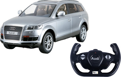 

Toyhouse Radio Remote Control 1:14 AUDI Q7 RC Scale Model Car(Silver)