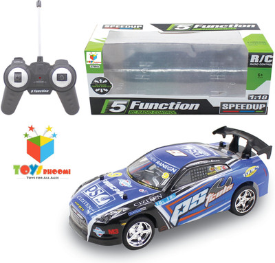 

Toys Bhoomi Sporty Drift Race 1:18 RC Speed Car - 5 Function Mode(Blue)