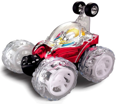 

Doux Devil Remote Cantrol Rechargeable Stunt Car With Lights & Music(Red)