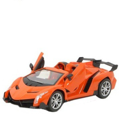 Reyhawk 1:16 R/C Lambhorghini Veneno Style Car with Door Open/Close (Orange)(Orange) available at flipkart for Rs.745