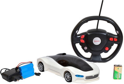 

Variety Gift Centre Remote Control Rollover Bounce Car(White)