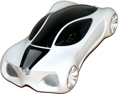 Adraxx Premium Concept Futuristic Roll Over Racing Car(White)