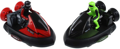 

The Flyer's Bay 4 Channel Remote Control Bump Em Cars - 'Fight Em Out ' (Set of 2)(Multicolor)