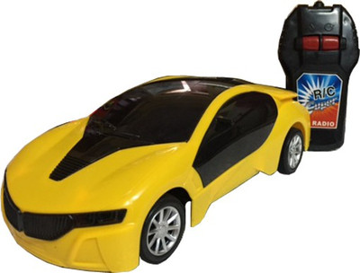 

S.G.International 3d Fast Modern Car with Remote Control(Yellow)