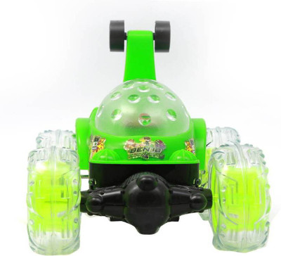 

Bhamya Toys BEN 10 Rechargeable Remote Controlled Stunt Car(Green)