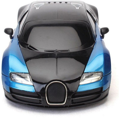 

Flying Toyszer Rechargeable Scale 1:16 Bugatti Gravity Sensor R/C Car with Steering(Blue)