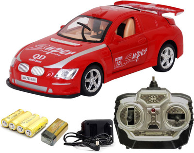 

Flipzon Rc King Driver Rechargeable Car 1:18 With Opening Doors(Red)