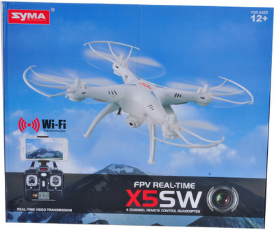 

Venus-Planet of toys SYMA X5SW 2.4GHZ 4CH 6AXIS QUADCOPTER With Headless Mode & 360 Un-limited Eversion For 12 Years & ABOVE(Multicolor)