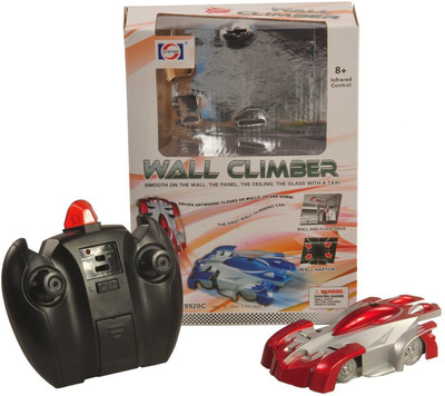 

Smiles Creation Remote control wall climber car with charger and battery(Red)