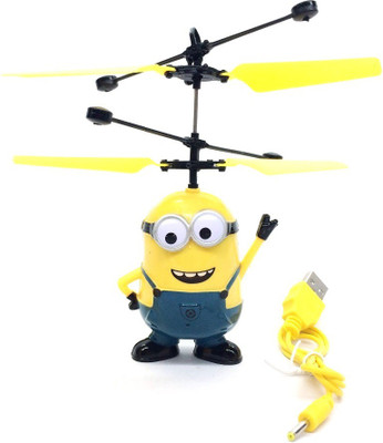 

Angella Flying Minion Sensor Helicopter(Green, Blue)