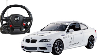 

Rastar RC 1:14 - BMW M3 with Steering Wheel Controller(White)