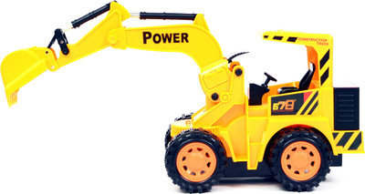

MERATOY.COM REMOTE CONTROL HYDROLIC JCB CRANE TRUCK(Yellow)