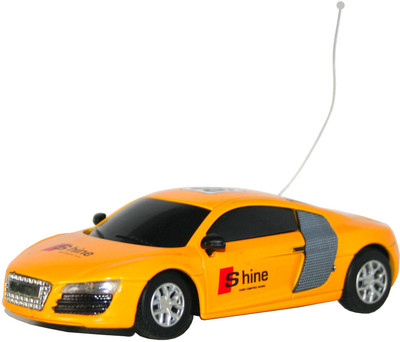 

Adraxx 1:43 scale 4 channel Die Cast mini rc car(Orange)